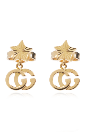 Gold Single earring with logo Gucci Vitkac Germany